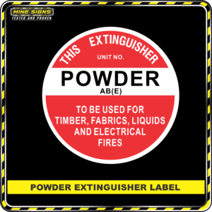 Fire Extinguisher Powder