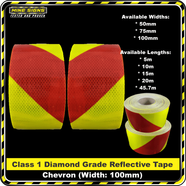 Product Backgrounds - Tape - 3M FYG Tape Yellow Red Chevron KIT MS 3