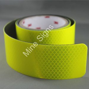 3M Diamond Grade Class 1 Reflective with Magnetic Backing (FYG Roll)