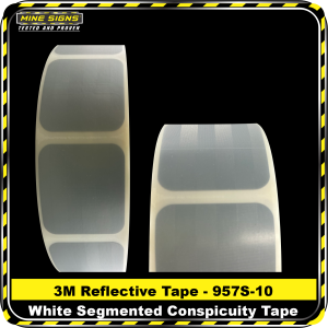 3M Reflective Tape – 957S-10 White Segmented Conspicuity Tape - MS